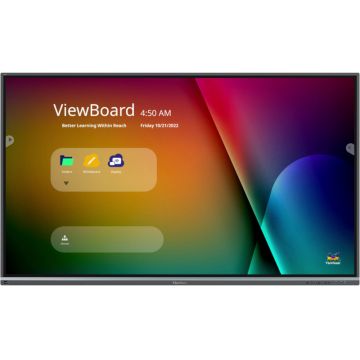 Monitor LED ViewSonic Smart IFP8650-5 Touchscreen 86 inch UHD IPS 8 ms 60 Hz USB-C Monitor LED ViewSonic Smart IFP8650-5 Touchscreen 86 inch UHD IPS 8 ms 60 Hz USB-C