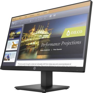 Monitor Second Hand HP P224, 22 Inch Full HD LED, HDMI, DisplayPort, VGA Monitor Second Hand HP P224, 22 Inch Full HD LED, HDMI, DisplayPort, VGA