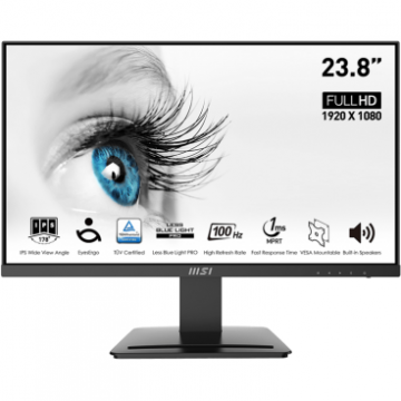 MSI Monitor LED MSI PRO MP243X, 23.8inch, 1920x1080, 1ms, Negru MSI Monitor LED MSI PRO MP243X, 23.8inch, 1920x1080, 1ms, Negru