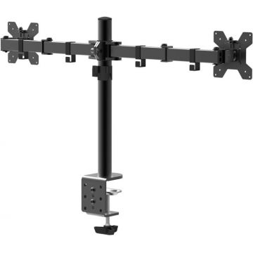 Suport TV / Monitor Serioux SRXA-MM1903A, dual monitor, reglabil, 10 - 27 inch, negru Suport TV / Monitor Serioux SRXA-MM1903A, dual monitor, reglabil, 10 - 27 inch, negru