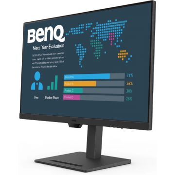 benq Monitor LED BenQ BL3290QT 31.5 inch QHD IPS 5 ms 75 Hz USB-C, Negru