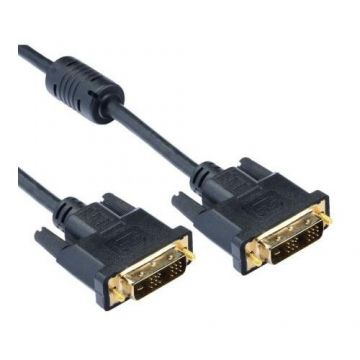 Cablu DVI-D la DVI-D, 0.5M, ASSMANN AK-320108-005-S