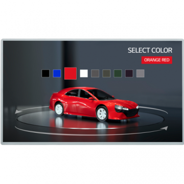 Display Profesional Interactiv LED  27inch  Full HD  Touch Open Frame 27TNF3K Negru