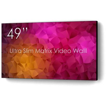 Display Ultra Matrix VideoWall 4K UMX-49K8-01 49 inch 8ms Black