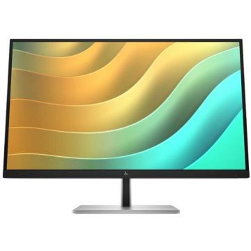 HP Monitor IPS LED HP 27 E27u G5, QHD (2560x1440), HDMI, DisplayPort, Pivot, Negru/Argintiu