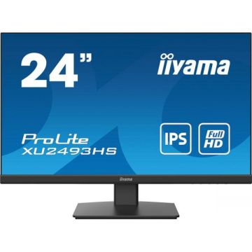 IIYAMA Monitor IPS LED iiyama 23.8 XU2493HS-B5, Full HD (1920 x 1080), HDMI, DisplayPort, AMD FreeSync, Boxe, Negru