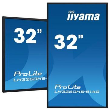 IIYAMA Monitor IPS LED Iiyama, 32, FullHD, 3xHDMI, Negru