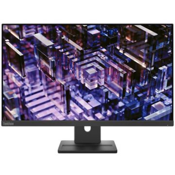 Lenovo Monitor Lenovo ThinkVision E24q-30, 24, QHD, 100 HZ, Pivot, WLED, Negru