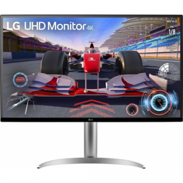 Lg Monitor LED LG 32UQ750P-W, 31.5inch, 3840x2160, 5ms GTG, Argintiu-Alb