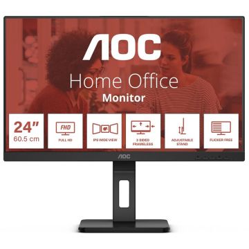Monitor E3 24E3QAF 24inch 1920 x 1080 Negru