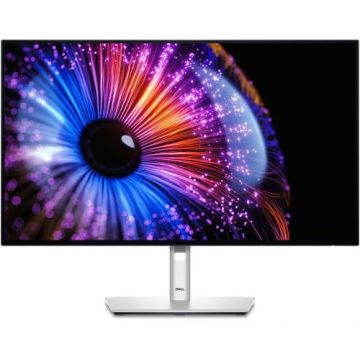 Monitor IPS LED Dell 27inch U2724DE, QHD (2560 x 1440), HDMI, DisplayPort, Pivot, 120 Hz, 5 ms (Argintiu)