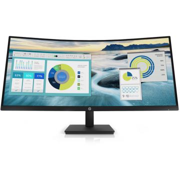Monitor LED Curbat P34hc G4 34 inch WQHD VA 5ms Black
