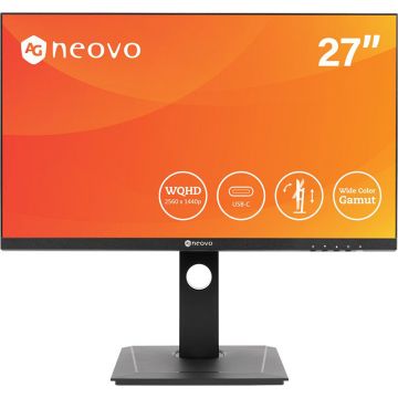 Monitor LED DW-2701 27 inch QHD IPS 5ms 60Hz Black