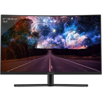 Monitor LED Gaming Curbat LC-M27-FHD-240-C 27 inch FHD VA 1ms 240Hz Black