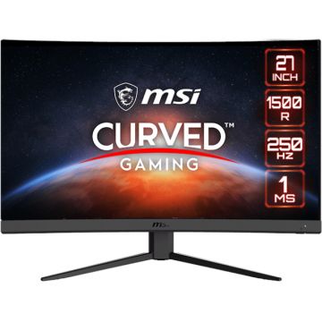 Monitor LED MSI Gaming G27C4X Curbat 27 inch FHD VA 1 ms 250 Hz HDR