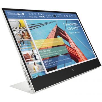Monitor LED portabil E14 14 inch FHD IPS 5ms Silver