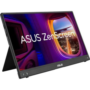 Monitor LED Portabil ZenScreen MB16AHV 15.6 inch IPS 5ms 60Hz Black
