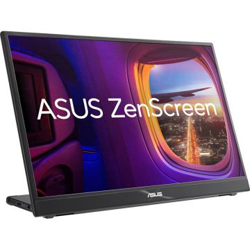 Monitor LED Portabil ZenScreen MB16QHG 16 inch WQXGA IPS 5ms 120Hz Black