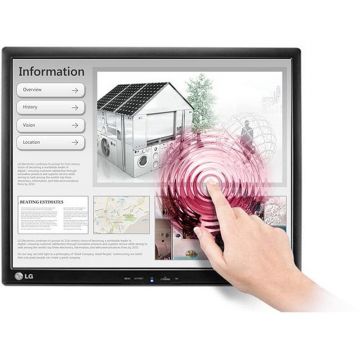 Monitor LED Touch 17MB15TP-B 17 inch SXGA TN 5ms 60Hz Black