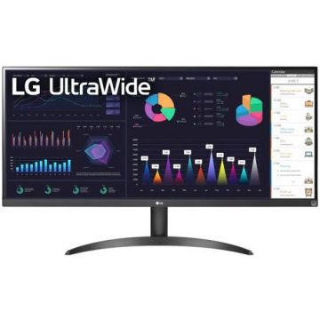 Monitor LED UltraWide 34WQ500-B 34 inch WUFHD IPS 5ms 100Hz Black