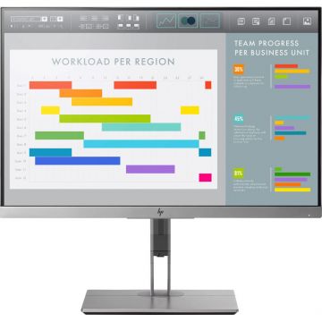 Monitor Refurbished HP EliteDisplay E243, 24 Inch IPS, Full HD, HDMI, VGA, USB 3.0