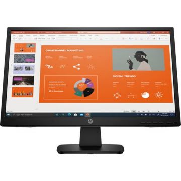 Monitor Refurbished HP P22VA, 21.5 Inch Full HD LCD, VGA, HDMI