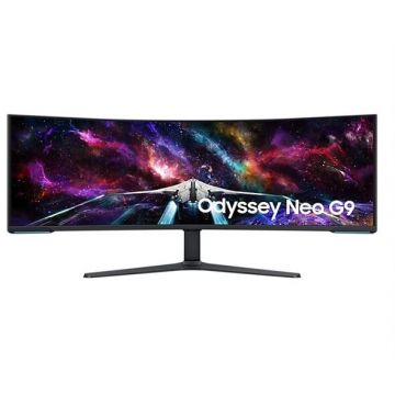 Monitor Curbat S57CG954NU 57inch QLED Rata Reimprospatare 240Hz 1ms GTG Alb