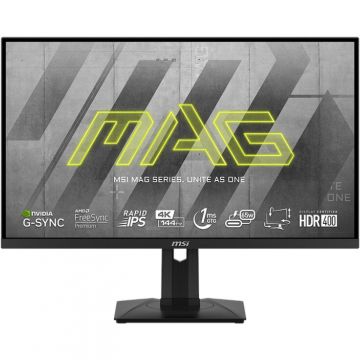 MSI Monitor LED MSI Gaming MAG 274UPF 27 inch UHD IPS 1 ms 144 Hz USB-C HDR FreeSync Premium & G-Sync Compatible