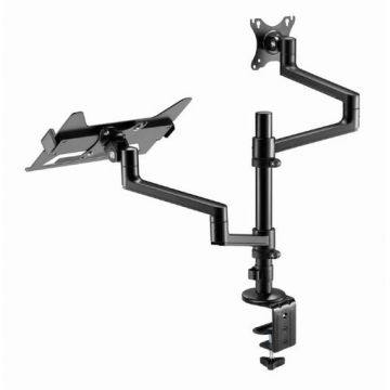 Suport de birou pentru monitor Gembird MA-DA-04 ,17”-32”, 8 kg, VESA 75x75/100x100 (Negru)