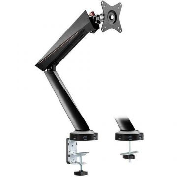 Suport de birou pentru monitor LogiLink, 17inch - 32inch, 8KG, VESA 75x75/100x100 (Negru)