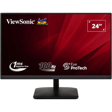 VIEWSONIC Monitor ViewSonic VA2408-MHDB, 23.8 FHD, 100Hz 1ms, VGA, HDMI, DP