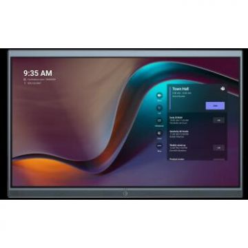 YEALINK Ecran interactiv MeetingBoard Yealink, 165,1 cm (65) 3840 x 2160, Negru, Bluetooth, Rata refresh 60 Hz, 65 inch