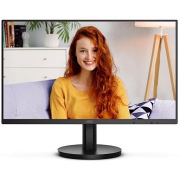 AOC Monitor VA LED AOC 23.8 24B3HMA2, Full HD (1920x1080), VGA, HDMI, Boxe, 100 Hz, 1 ms, Negru