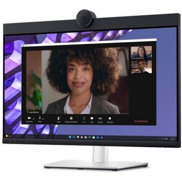 Dell Monitor IPS LED Dell 23.8 P2424HEB, Full HD (1920 x 1080), HDMI, DisplayPort, Pivot, Negru/Argintiu