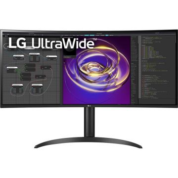 Monitor LED Curbat UltraWide 34WP85CP-B 34 inch UWQHD IPS 5ms 60Hz Black