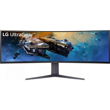 Monitor LED Gaming Curbat UltraGear 45GR65DC-B 44.5 inch VA 1ms 200Hz Black