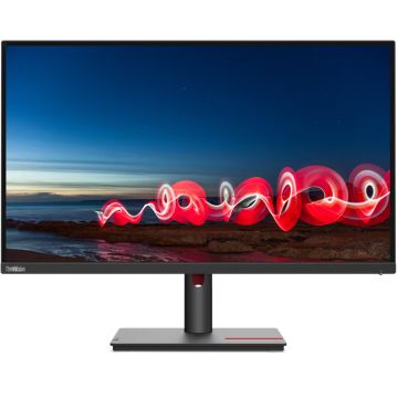 Monitor LED Lenovo ThinkVision T27h-30 27 inch QHD IPS 4 ms 60 Hz USB-C