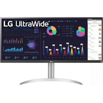 Monitor LED LG 34WQ650-W 34 inch UWFHD IPS 5 ms 100 Hz USB-C HDR FreeSync