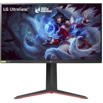 Monitor LED LG Gaming UltraGear 27GP850P-B 27 inch QHD IPS 1 ms 180 Hz HDR G-Sync Compatible & FreeSync Premium