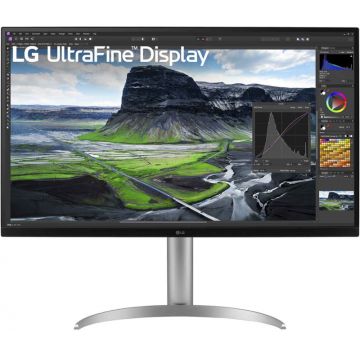 Monitor LED LG UltraFine 32UQ85R-W 31.5 inch UHD IPS 5 ms 60 Hz USB-C HDR FreeSync