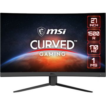 Monitor LED MSI Gaming G27CQ4 E2 Curbat 27 inch QHD VA 1 ms 170 Hz FreeSync Premium