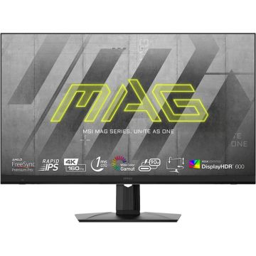 Monitor LED MSI Gaming MAG 323UPF 31.5 inch UHD IPS 1 ms 160 Hz KVM USB-C HDR FreeSync Premium Pro