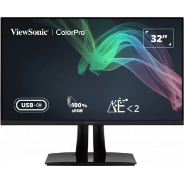 Monitor LED ViewSonic VP3256-4K 31.5 inch UHD IPS 5 ms 60 Hz USB-C HDR
