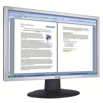 Monitor Refurbished Philips 220AW, 22 Inch LCD, 1680 x 1050, VGA, DVI