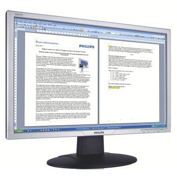 Monitor Refurbished Philips 220AW, 22 Inch LCD, 1680 x 1050, VGA, DVI