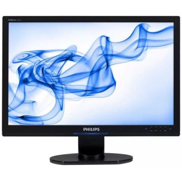 Monitor refurbished Philips 240SW, 24 Inch LCD, 1920 x 1200, VGA, DVI