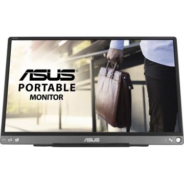 Monitor ZenScreen MB16ACE - 15.6 - LED (Black, Full HD, USB-C, IPS)