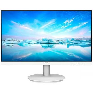Philips Monitor IPS LED Philips 23.8 241V8AW/00, Full HD (1920 x 1080), VGA, HDMI, Boxe, Alb