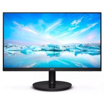 Philips Monitor LCD VA LED Philips 23.8 241V8LAB/00, Full HD (1920 x 1080), VGA, HDMI, Boxe, 100 Hz, 4 ms, Negru