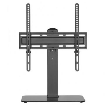 Suport universal de birou Techly ICA-LCD 323M, reglare inaltime, 32 - 55 inch, compatibil televizoare curbate, Negru
